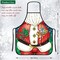 2 Pack Funny Aprons for Men and Women,Christmas Party Decoration,Couples Aprons for Kitchen Cleaning Grill Cooking BBQ,Cute Baking Aprons for Birthday Housewarming Thanksgiving Christmas